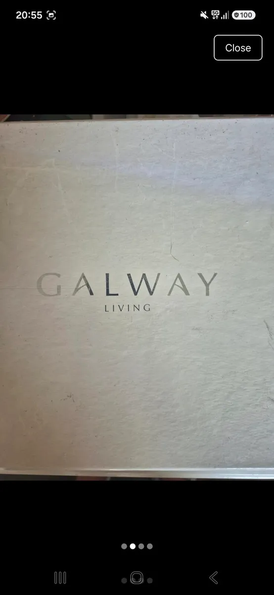 Galway crystal candle holders - Image 2