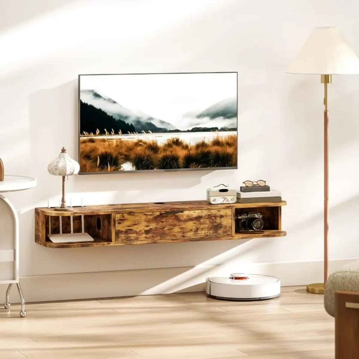 120 cm Floating TV Unit for TVs up to 50 Inch - Ru - Image 4