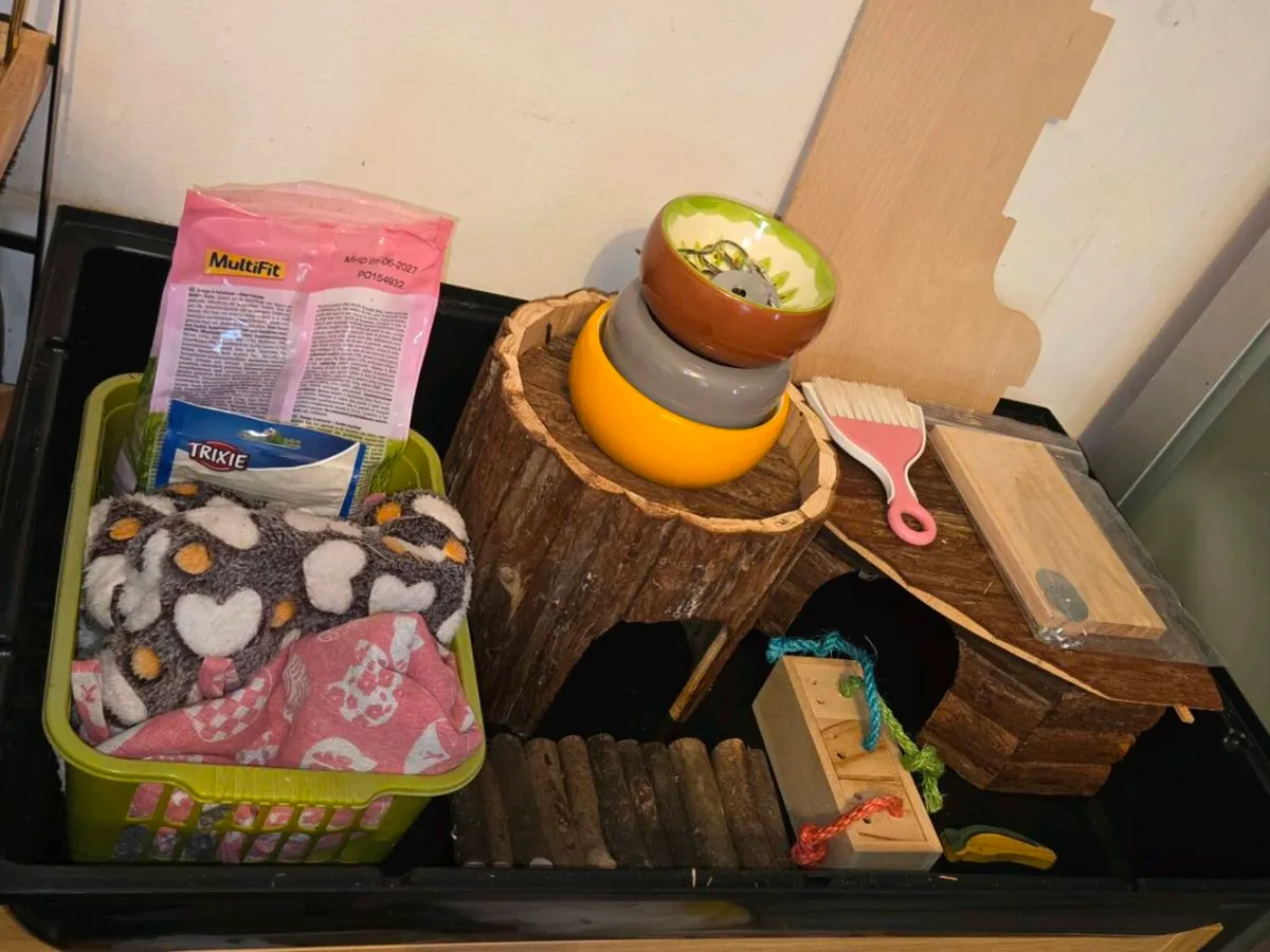 Small Animal Cage & Accessories - Image 3
