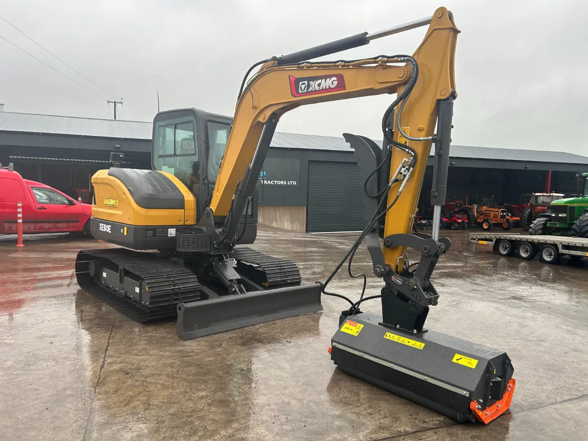 New XCMG XE60E Full Package     #Ready to Cut ✂️🌳 - Image 1