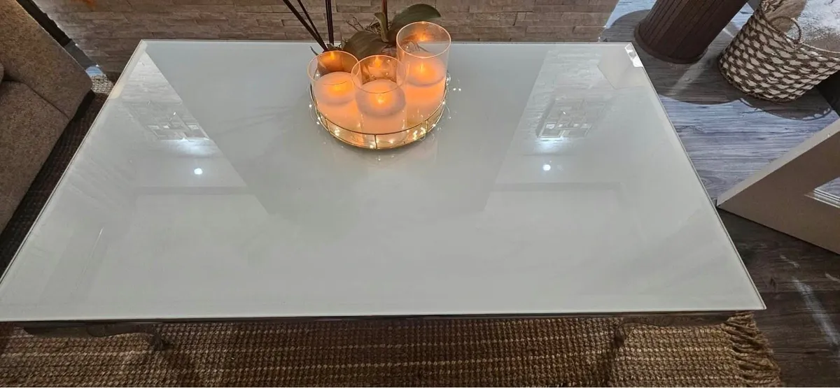 Coffee table, side tables, 3 seater couch - Image 4
