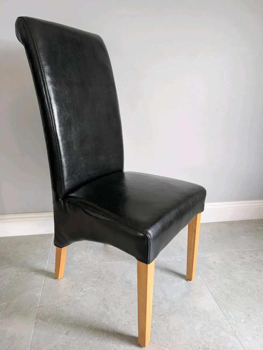 8 Kitchen chairs - Image 2