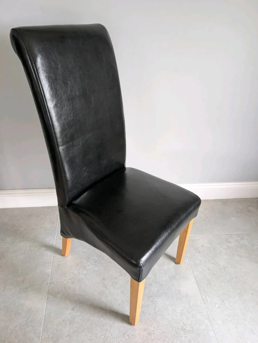 8 Kitchen chairs - Image 3