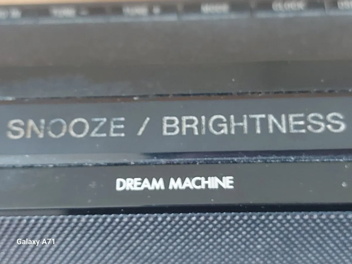 SONY Dream Machine Clock Radio Audio System - Image 3