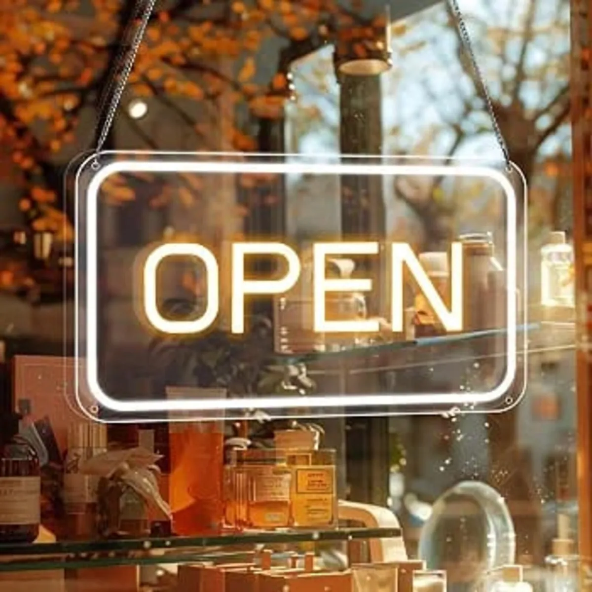 LED Neon Open Sign, 16"x 9" Ultra Bright Open Sign - Image 4
