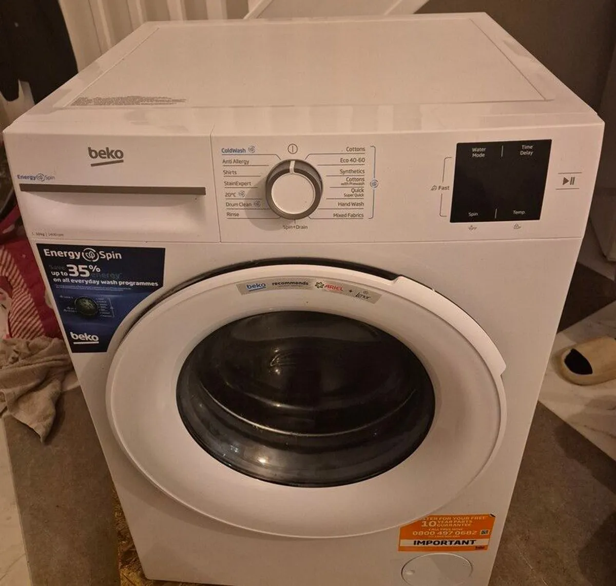 Washing machine Beko 10kg - Image 3