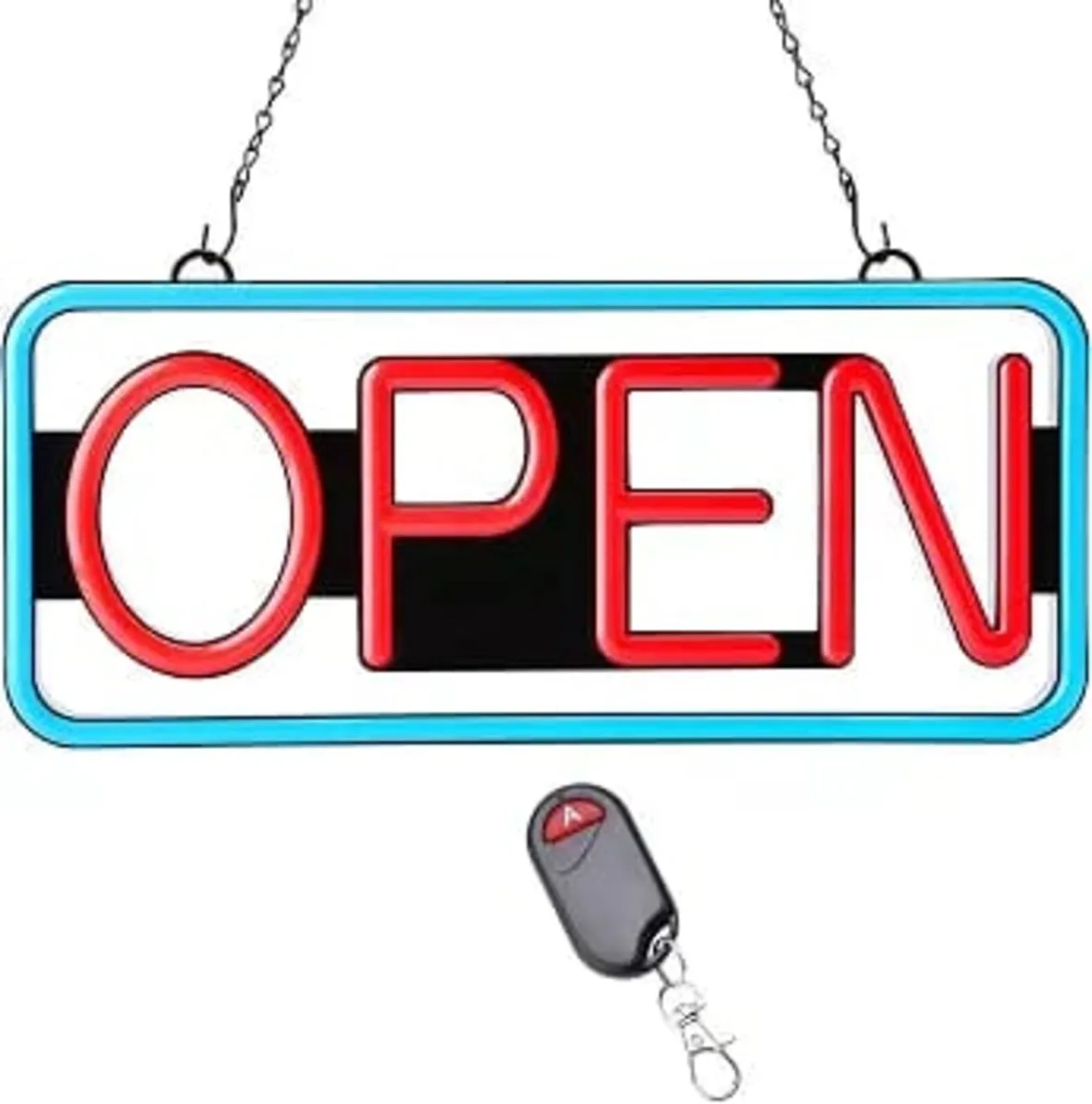 X-Large LED Brighter Neon Open Sign, 54.6x24.1CM, - Image 2