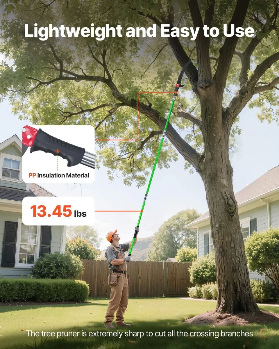 27ft Extendable Manual Pole Saw - Image 4