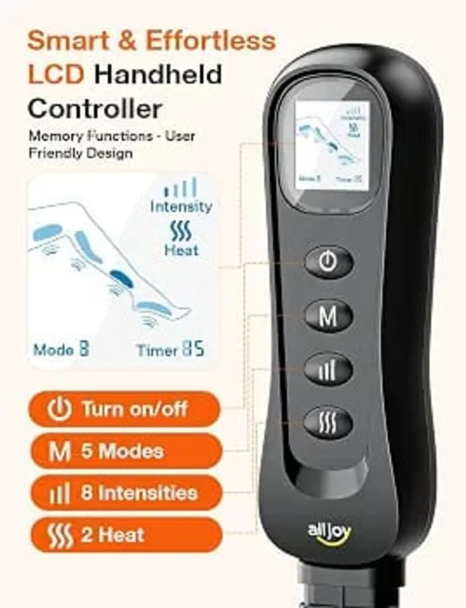 Leg Massager for Pain and Circulation, Leg Massage - Image 4