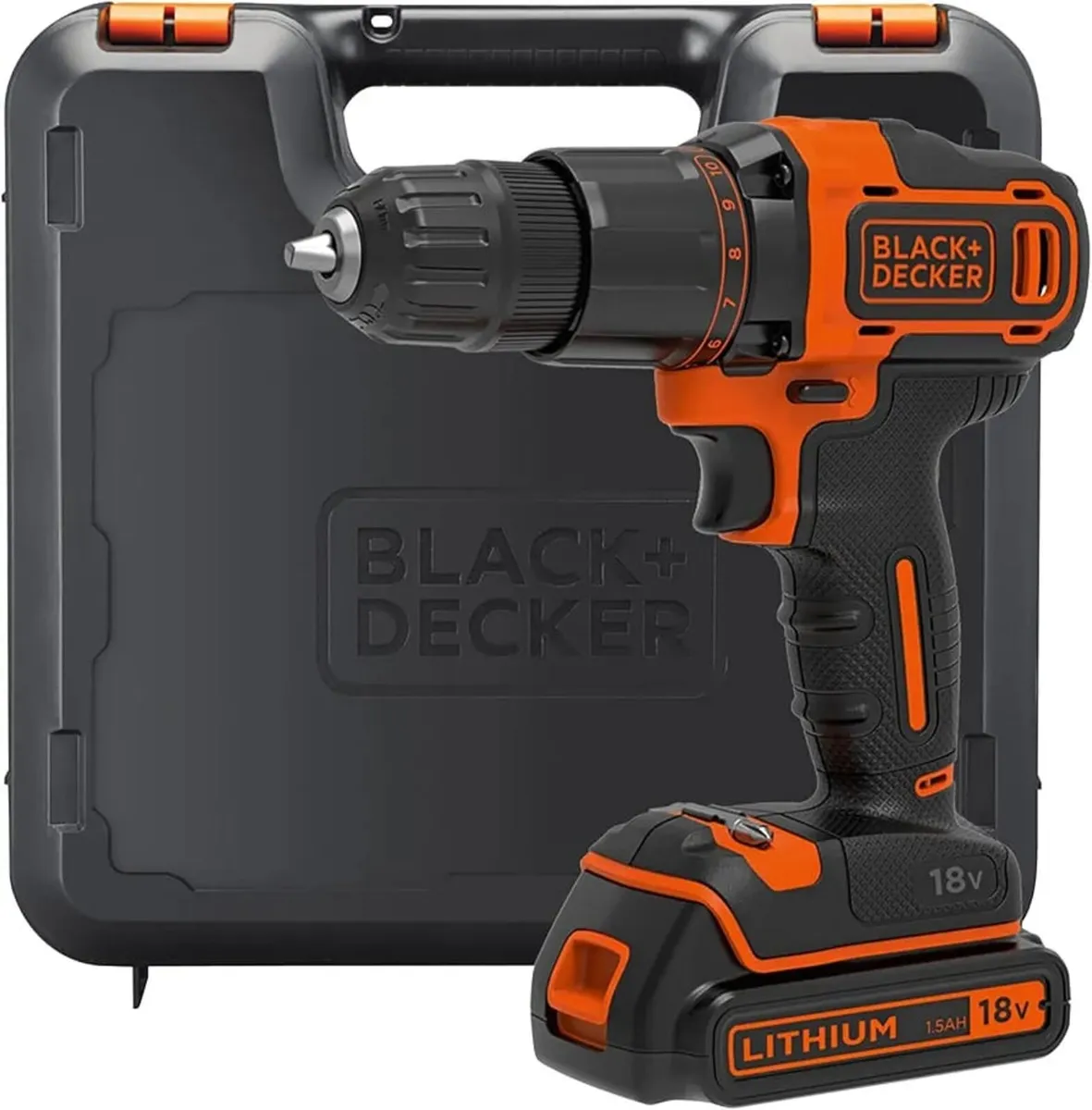 18V Cordless Hammer Drill, BCD700S1K-GB
Battery, C - Image 1