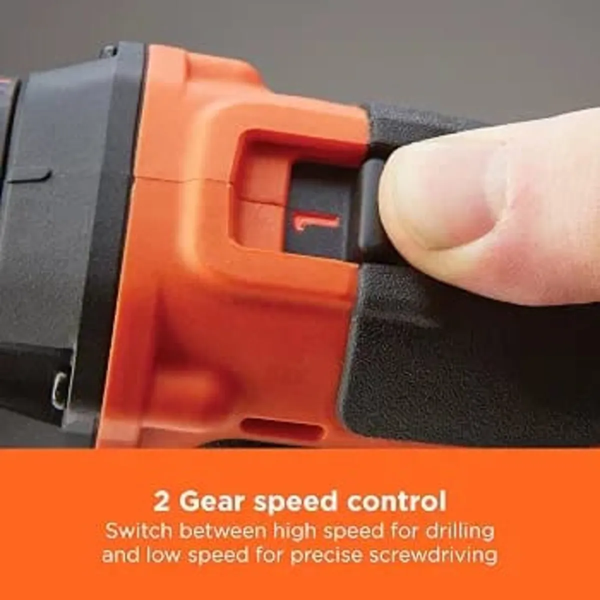 18V Cordless Hammer Drill, BCD700S1K-GB
Battery, C - Image 4