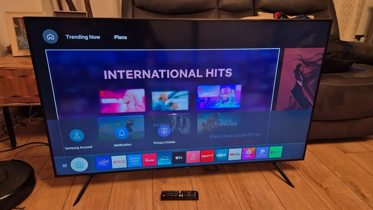 Samsung 55” 4K UHD Smart TV - Image 1
