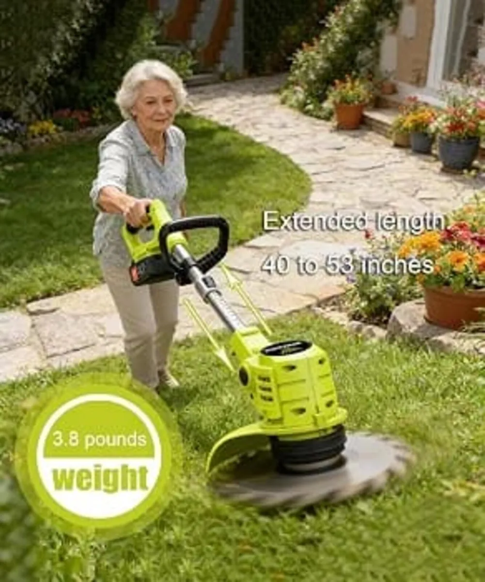 Cordless Strimmers 21V with 6,000 RPM and 650W Mot - Image 2