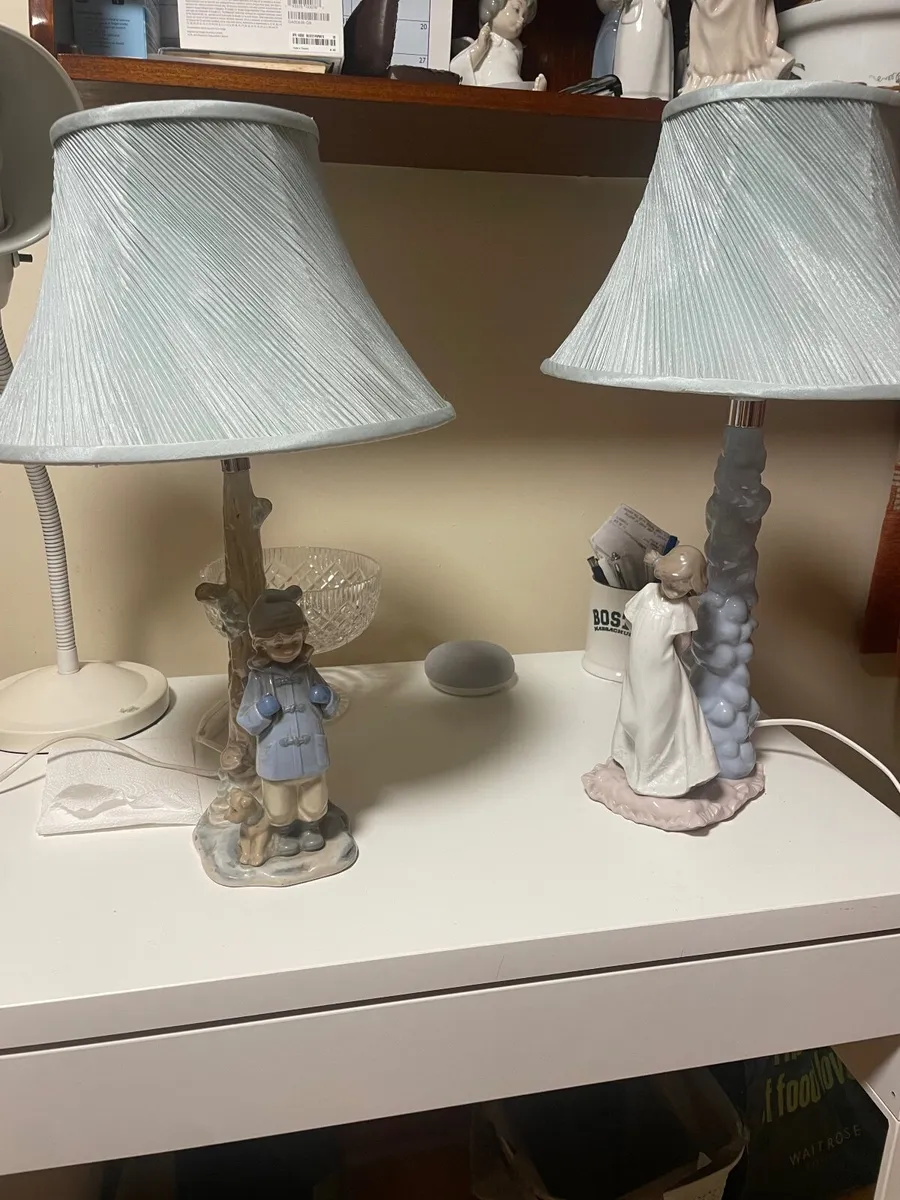 PAIR OF NAO BEDSIDE LAMPS