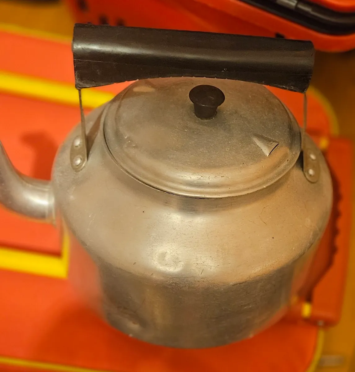 Large Metal Teapot
