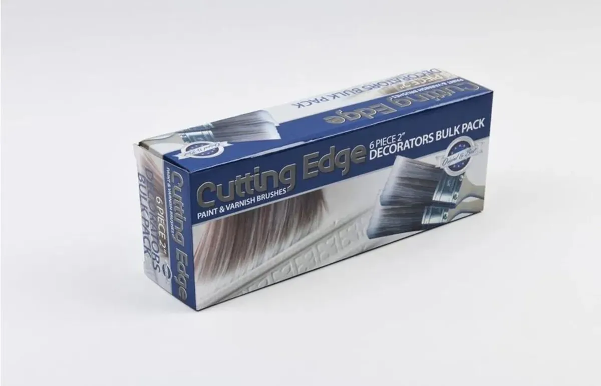 Brand New Cutting Edge 2" Paint & Varnish Brushes - Image 1