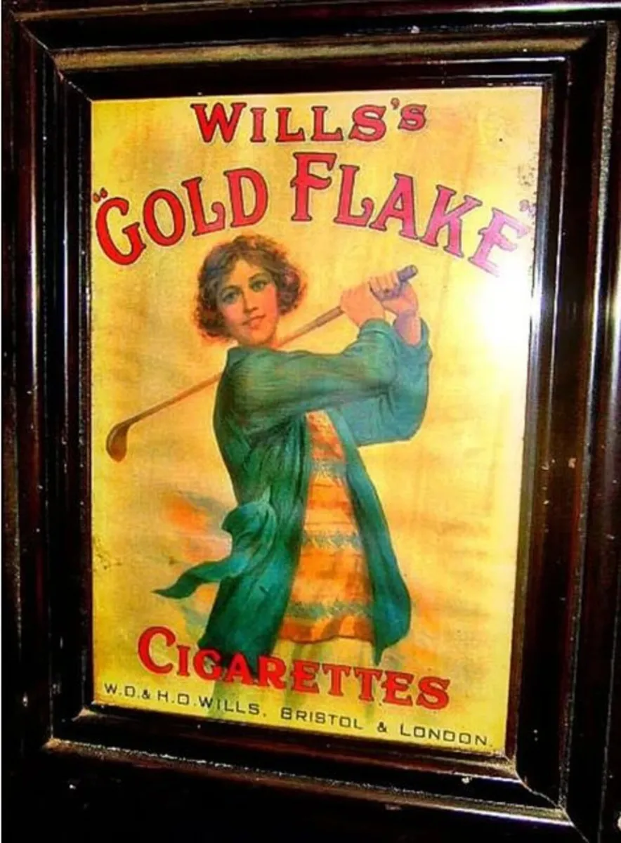 Vintage Framed Wills Advertisement - Image 1