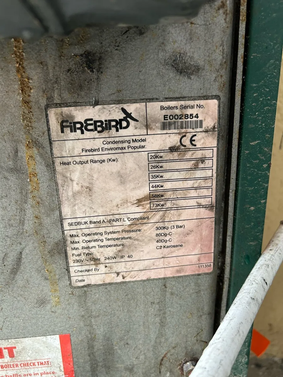 Firebird 120 boiler - Image 2