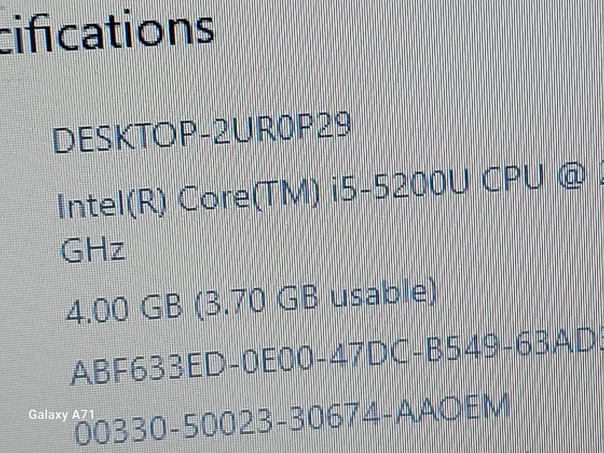 Lenovo Thinkpad Laptop, 4GB Ram, 300GB HDD, Win 10 - Image 3
