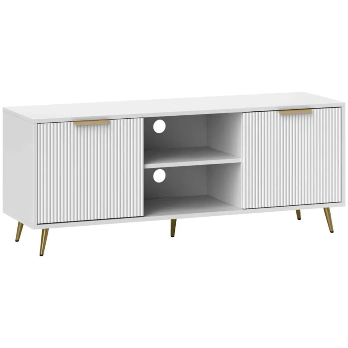 Modern TV Stand Cabinet for TVs up to 55", TV Unit - Image 1