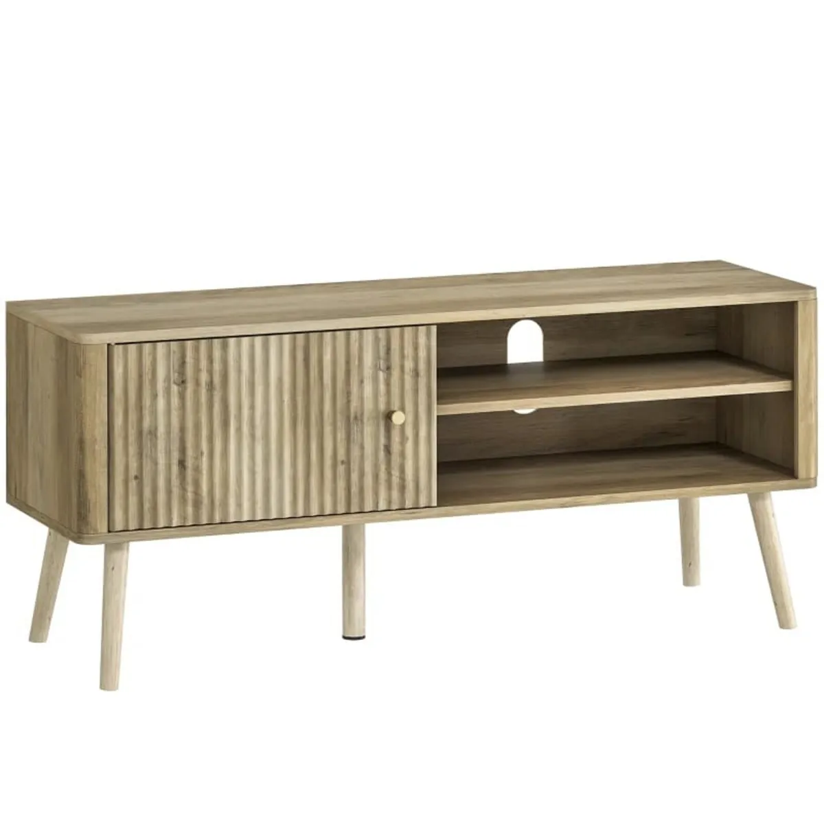TV Stand Cabinet for TVs up to 55" - Oak

Features - Image 1