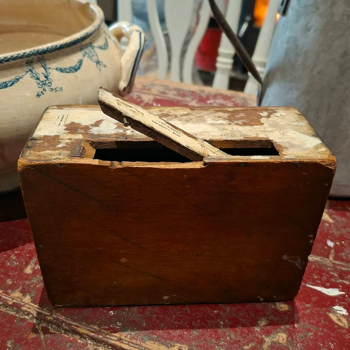 Antique Moravian Missions Collection Box - Image 3