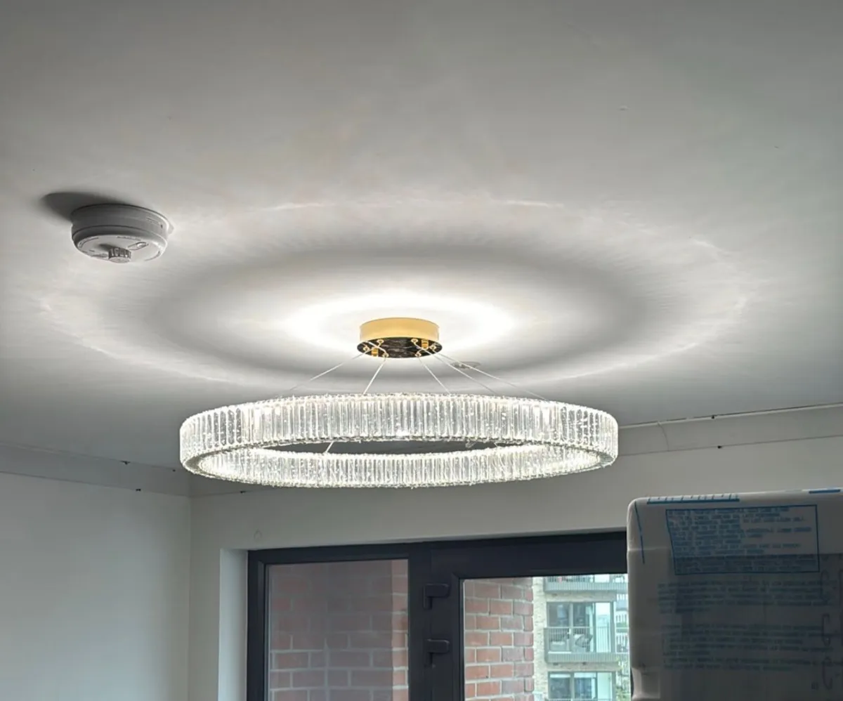 Luxury K9 Crystal LED Chandelier 100cm - New Unuse - Image 1