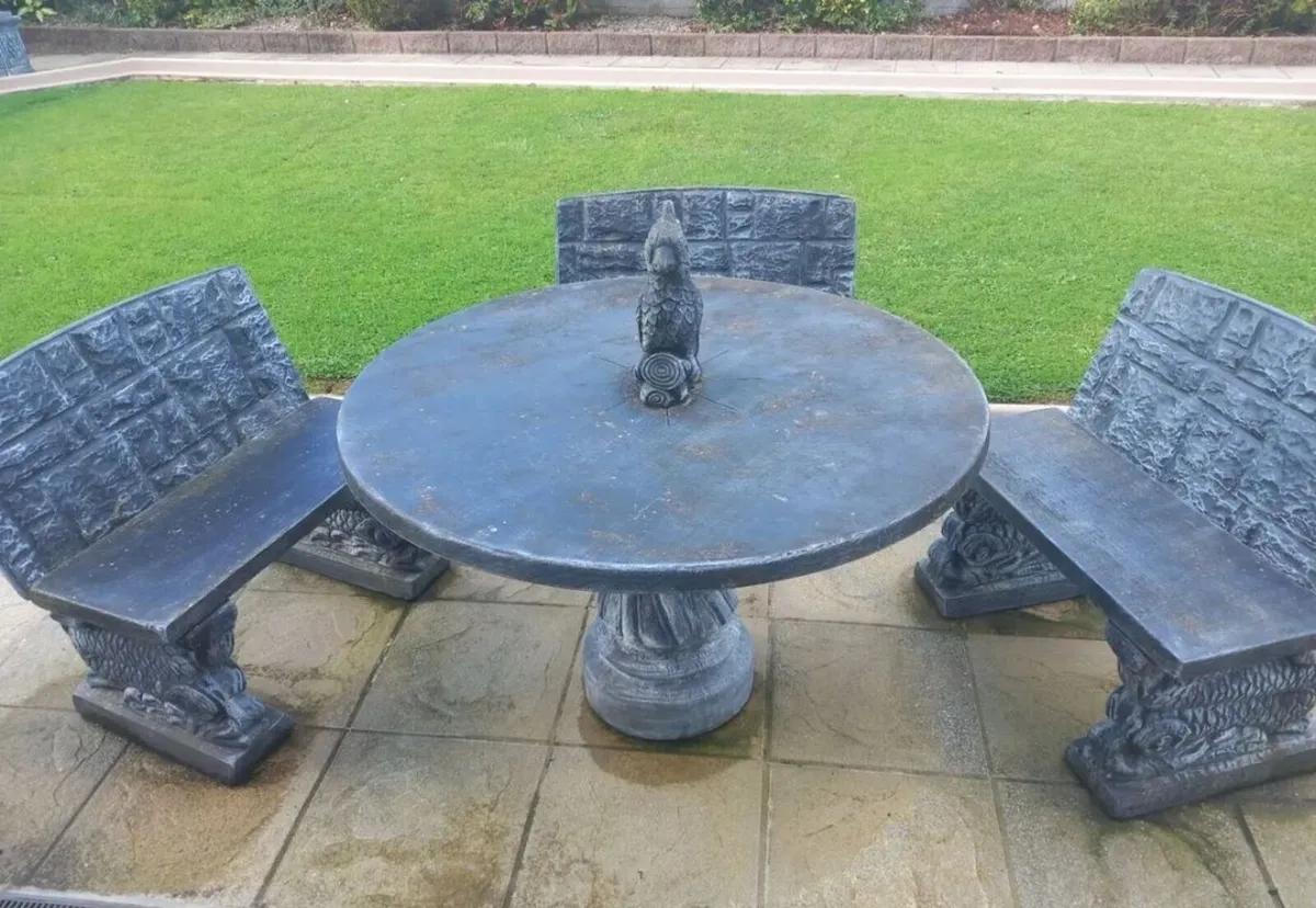 Concrete Garden furniture