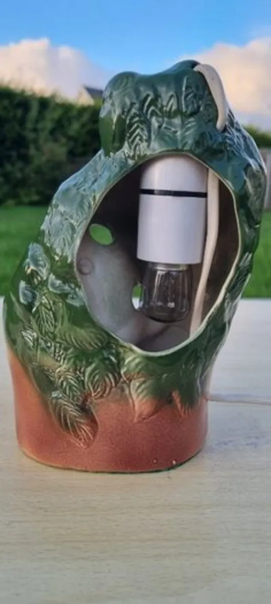 Vintage Handmade Studio Pottery lamp - Image 3