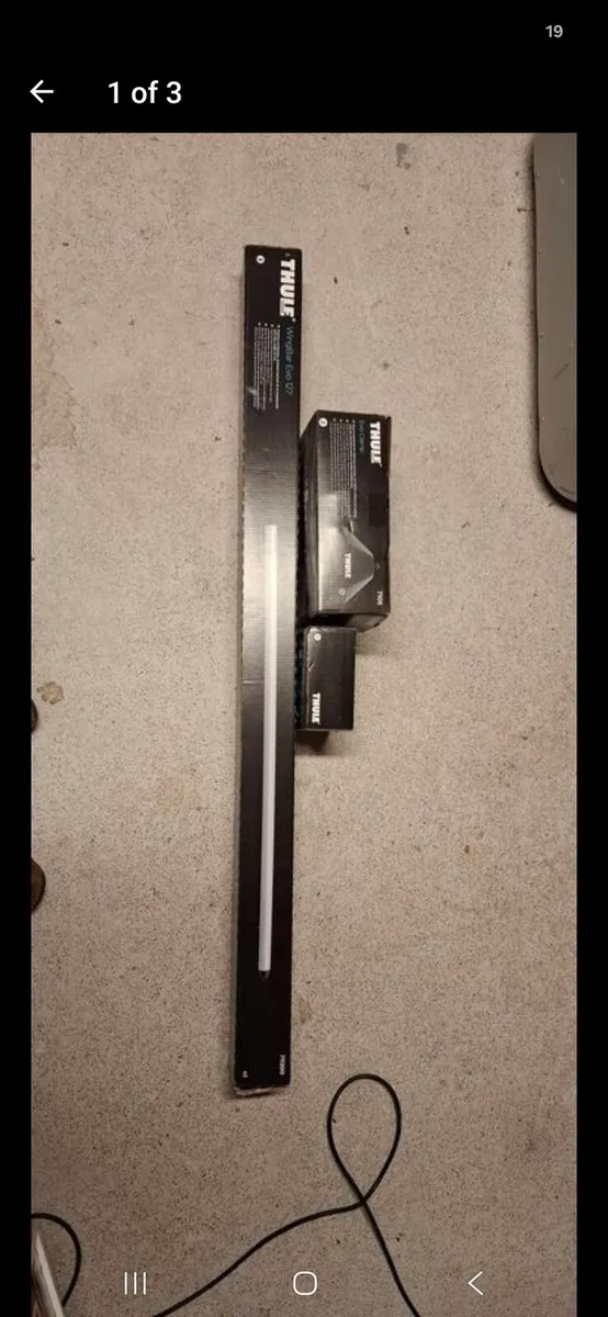 Car roofracks - Thule wingbar evo 127 - Image 1