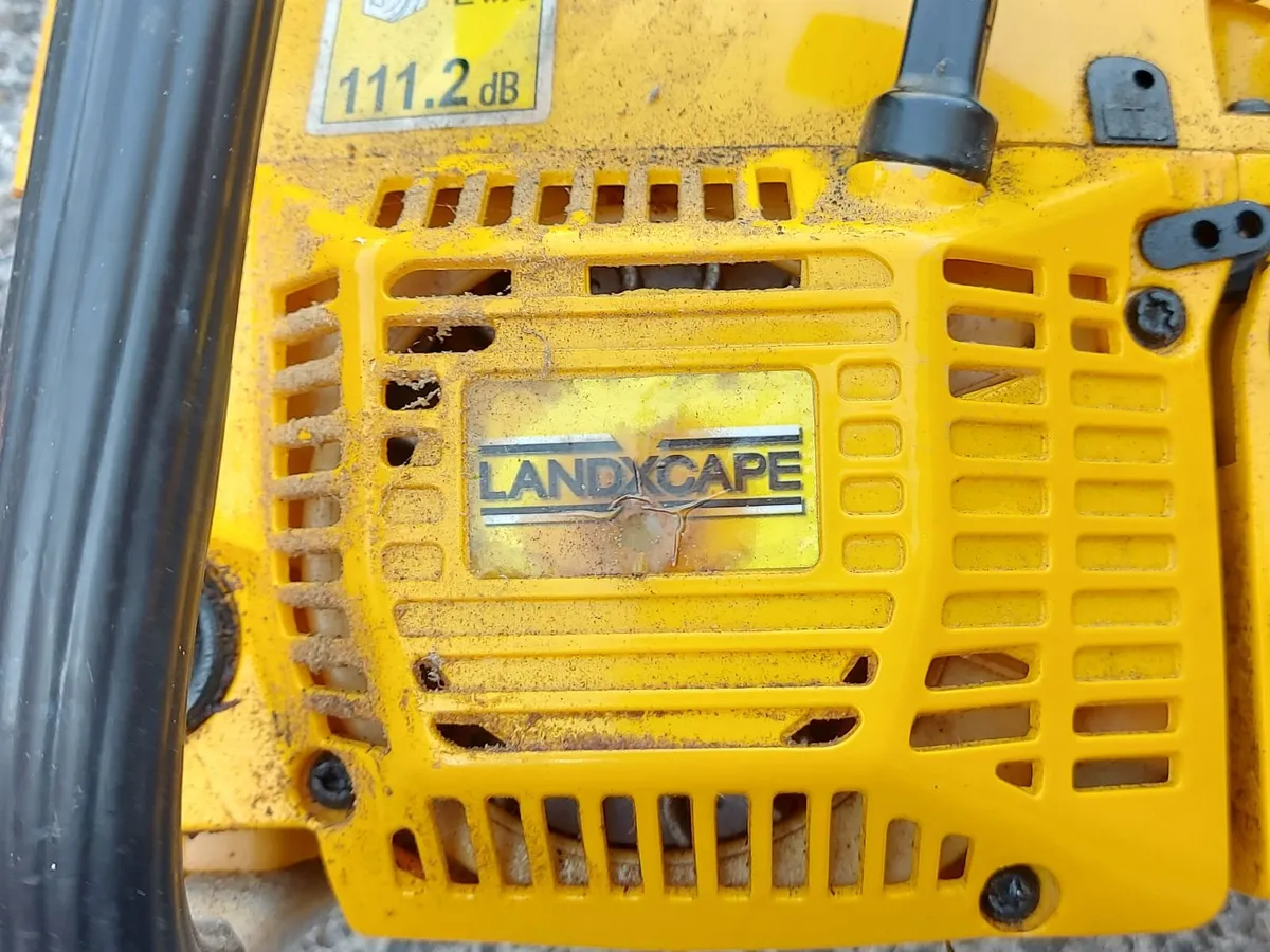 Landxcape Petrol Chainsaw with Cover - Image 2