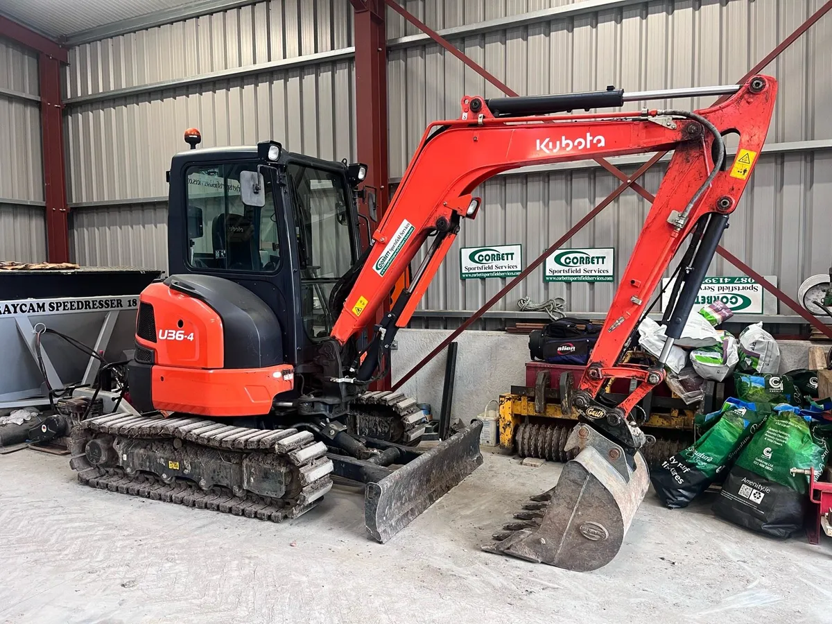 Kubota U36-4. 2021 - Image 1