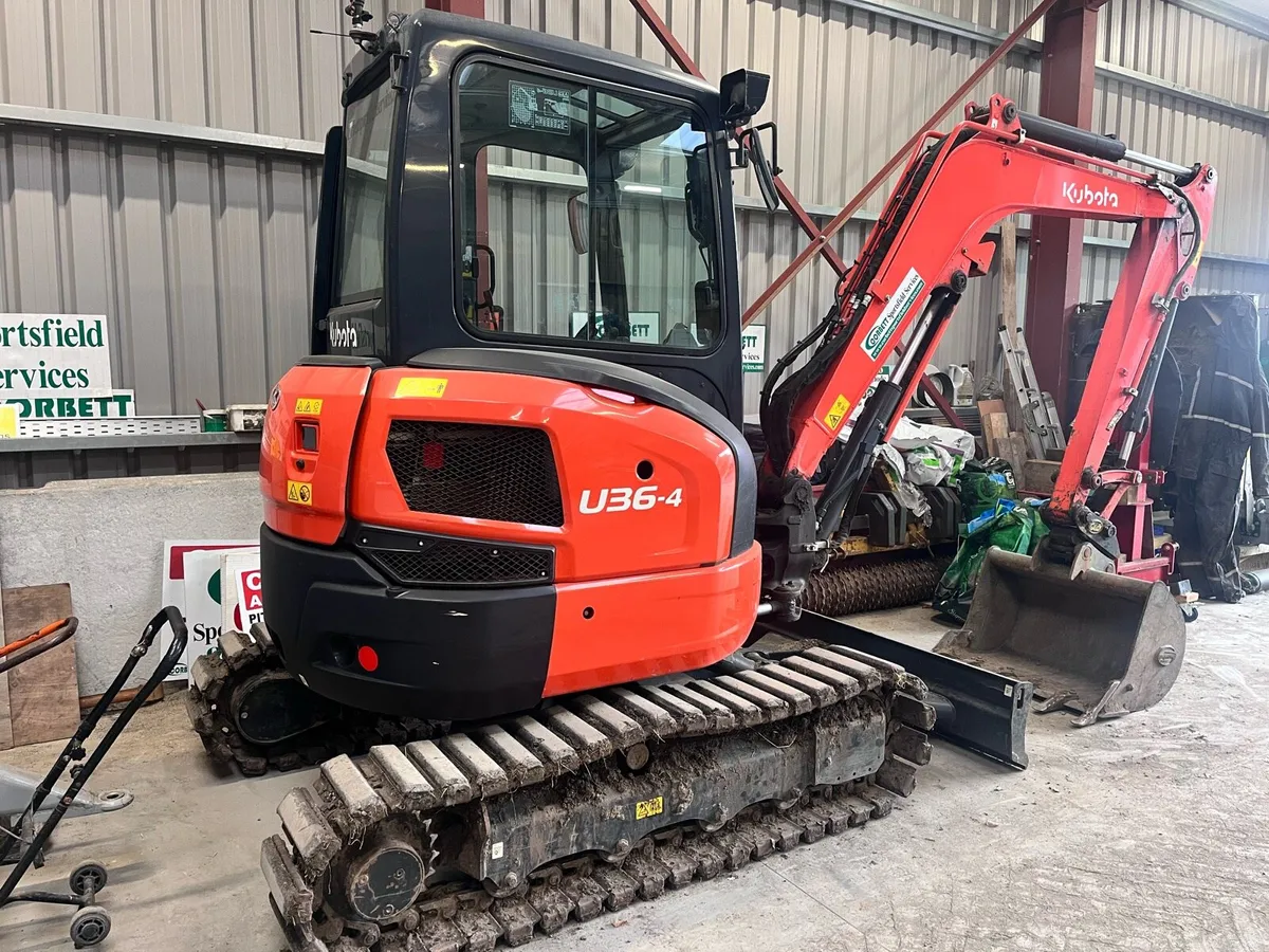 Kubota U36-4. 2021 - Image 2