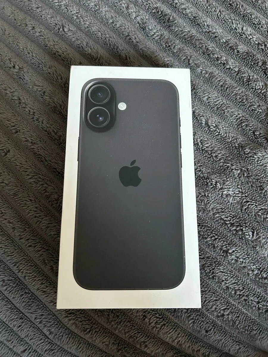 iPhone 16 Black Unlocked Brand New - Image 1