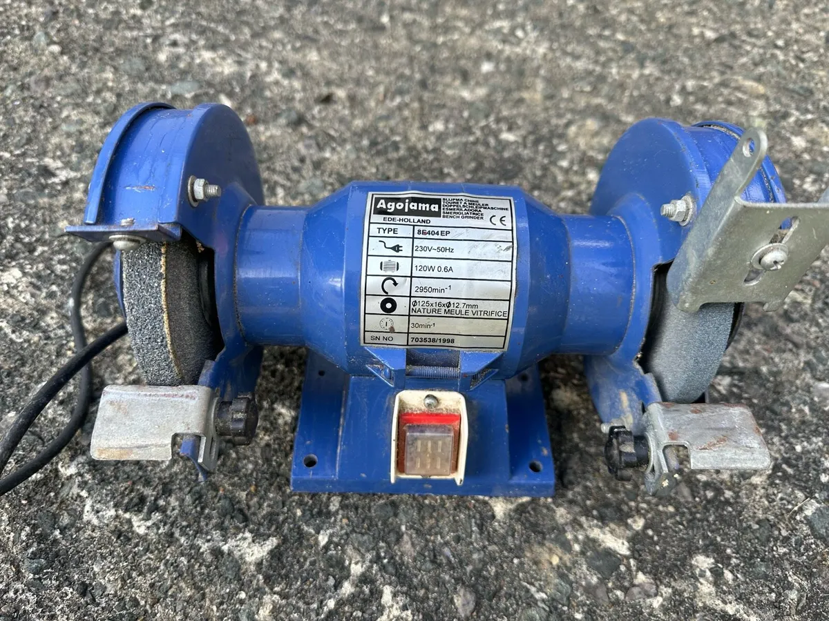 Bench grinder 125mm light domestic use - Image 2