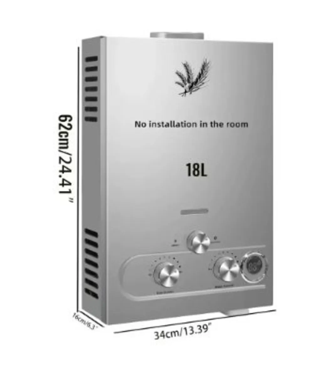 LPG  Water Heater  18L - Image 1