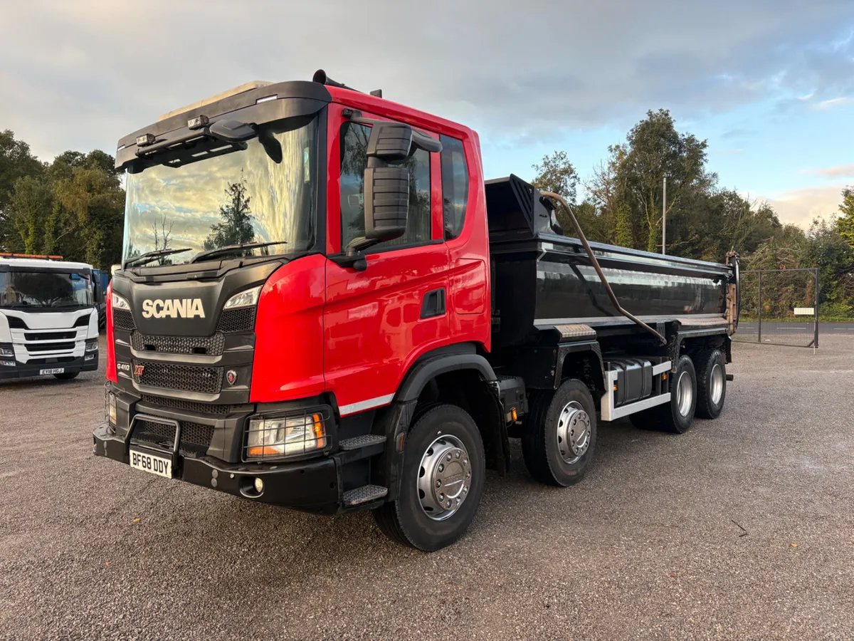 2018 Scania G410 XT 8x4 Tipper - Image 1