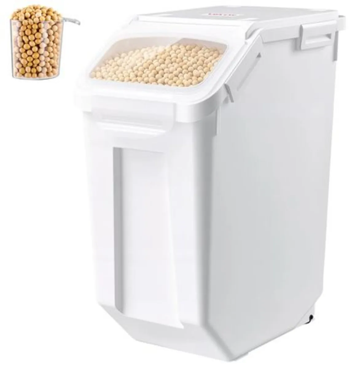 Rice Storage Container 20 L/5.28 Gal 14 kg Dog - Image 1