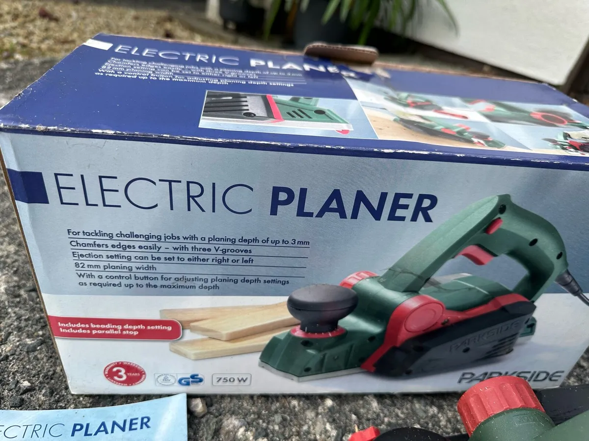 Electric planer as new light domestic use only - Image 2