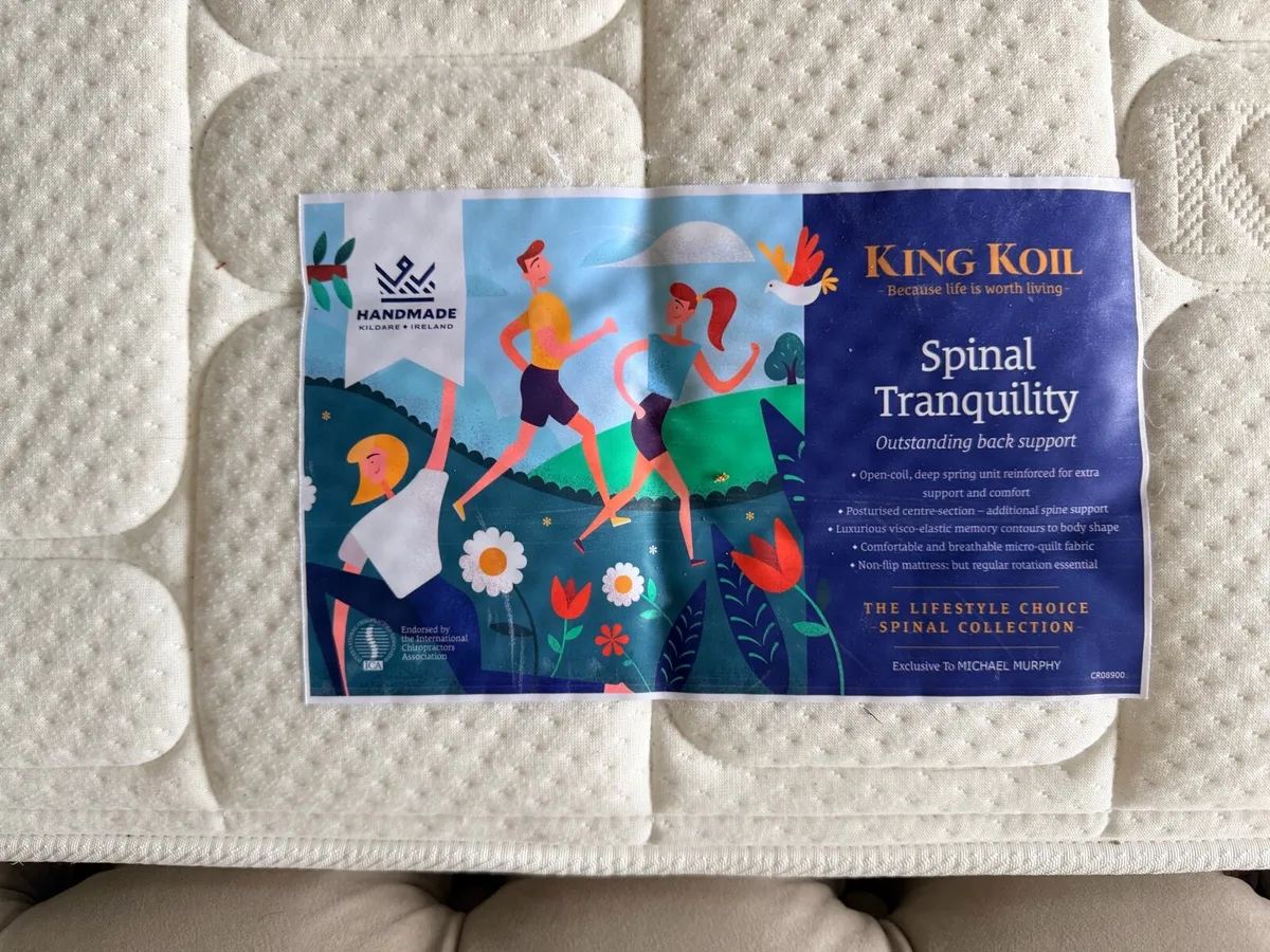 King Coil Spinal Tranquility 6ft mattress - Image 4