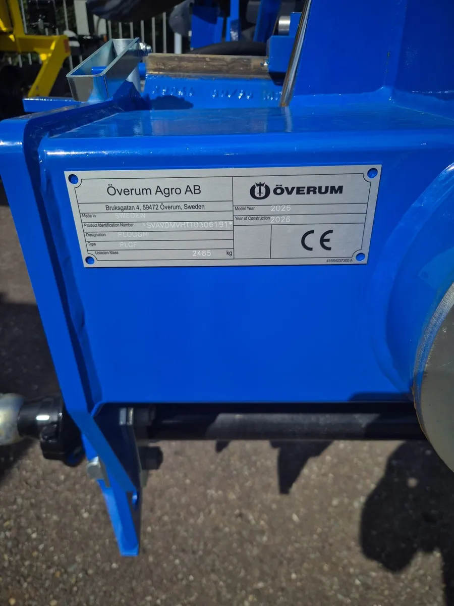 Overum 5 furrow Reversalable plough. - Image 4