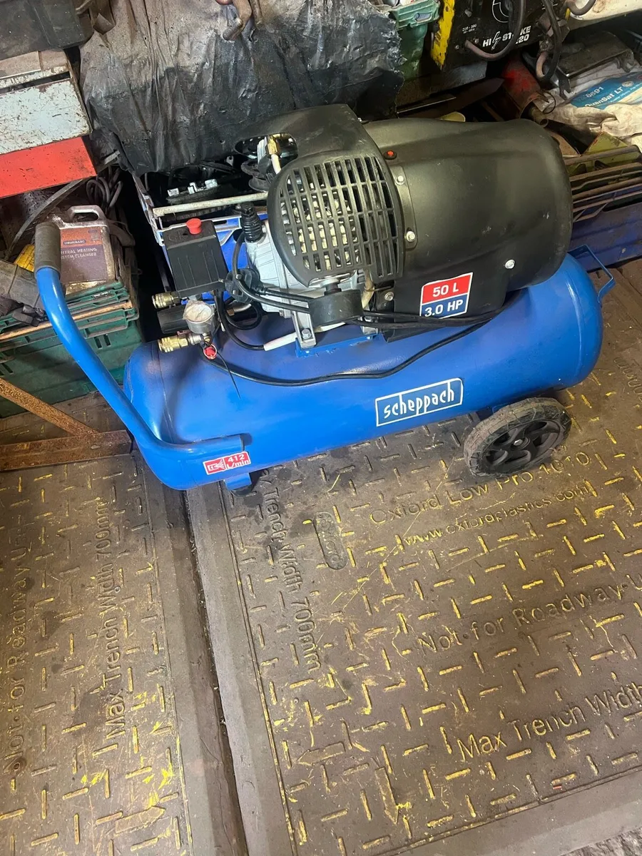 Scheppach 50l Compressor - Image 3