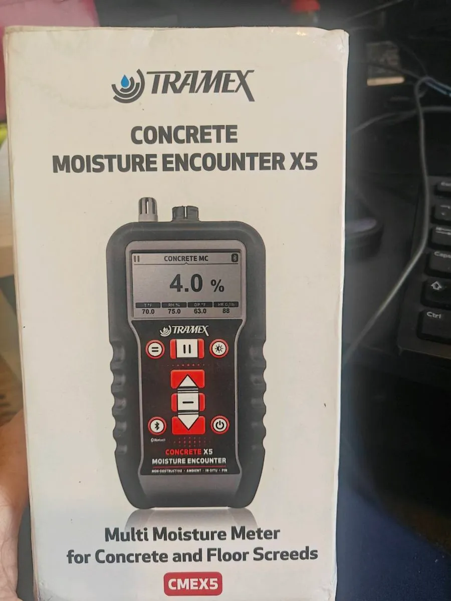 Tramex Concrete Moisture Meter CMEX5 - Image 1