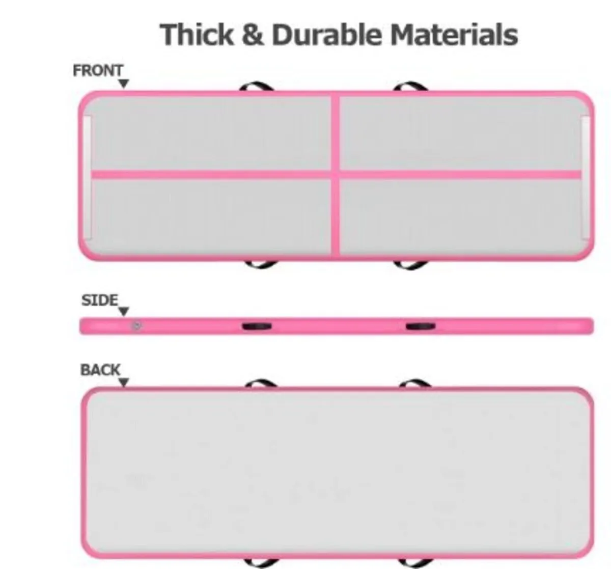 Inflatable Gymnastics Tumbling Mat 300x100x10cm - Image 2