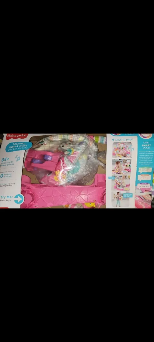 Fisher-Price Glow and Grow Kick & Play Piano - Image 1