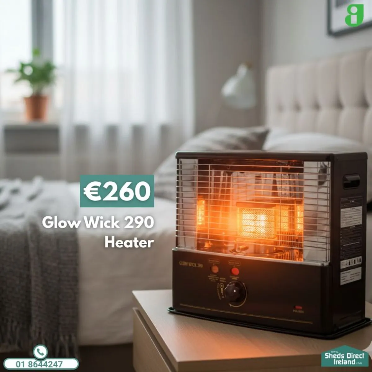Glow Wick 290 Heater - Image 1