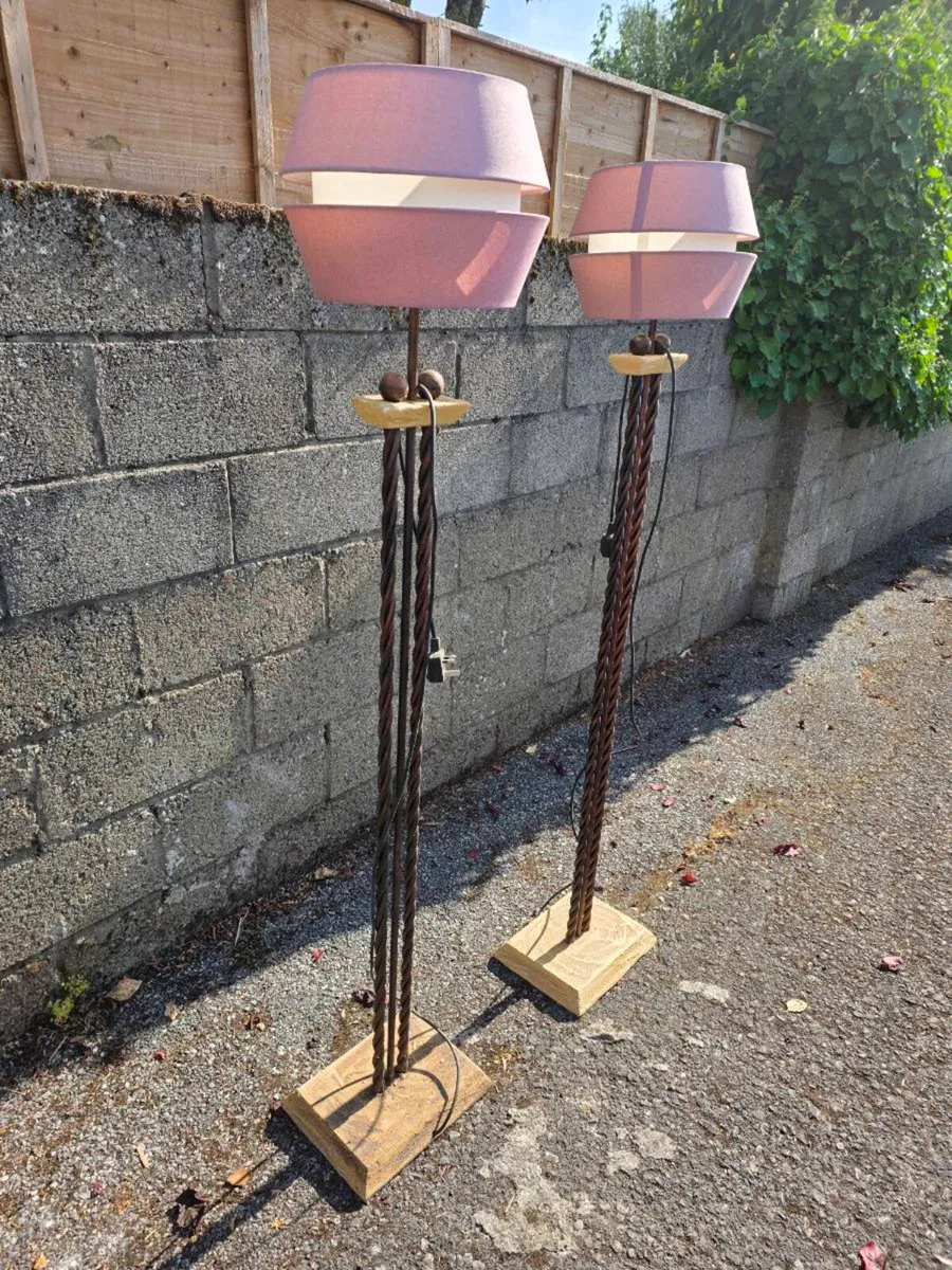 Vintage freestanding lamps price reduced - Image 1