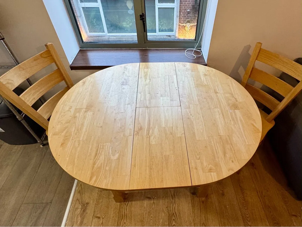 Solid Wood Table - Image 3