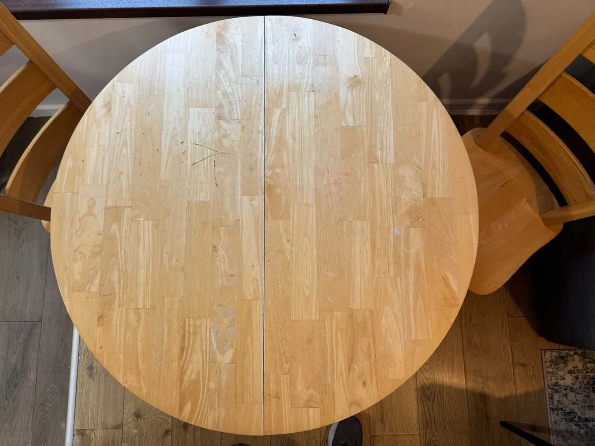 Solid Wood Table - Image 4