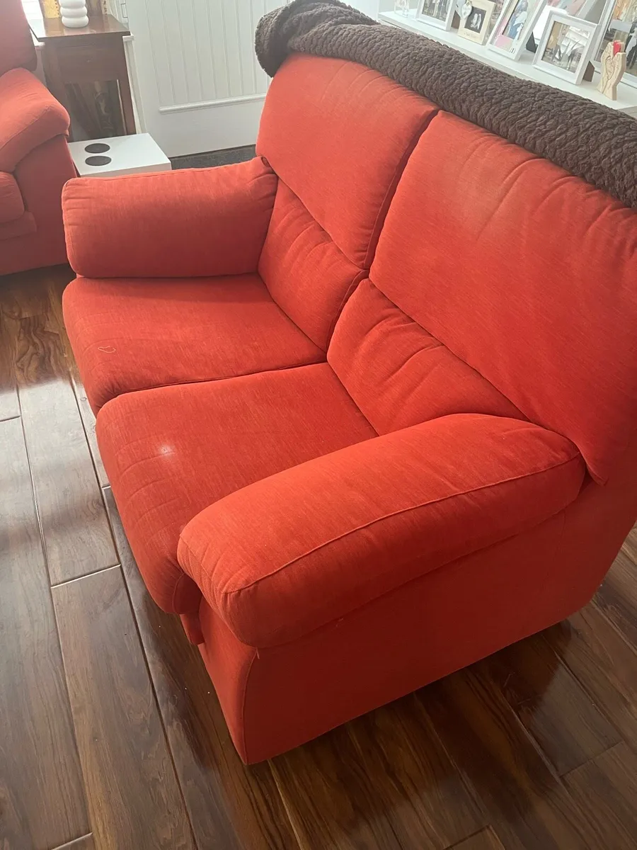 2 couches for sale (2 seaters) - Image 1